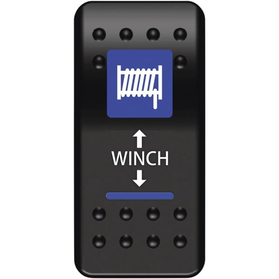 Moose Offroad WN-I-O Rocker Switch - Winch (Double Pole, Double Throw)