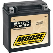 Moose Utility 2113-0046 Factory-Activated AGM Maintenance-Free Battery