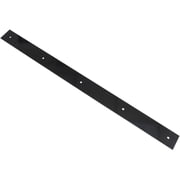 Moose Offroad 2578PFMTBLK Heavy-Duty Blade Steel Wear Bar - 42in. - Matte Black