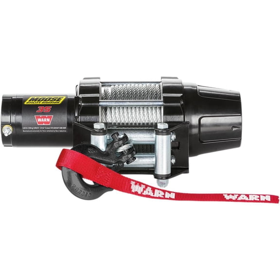Moose Utility 101602 3,500-lb. Winch with Synthetic Rope