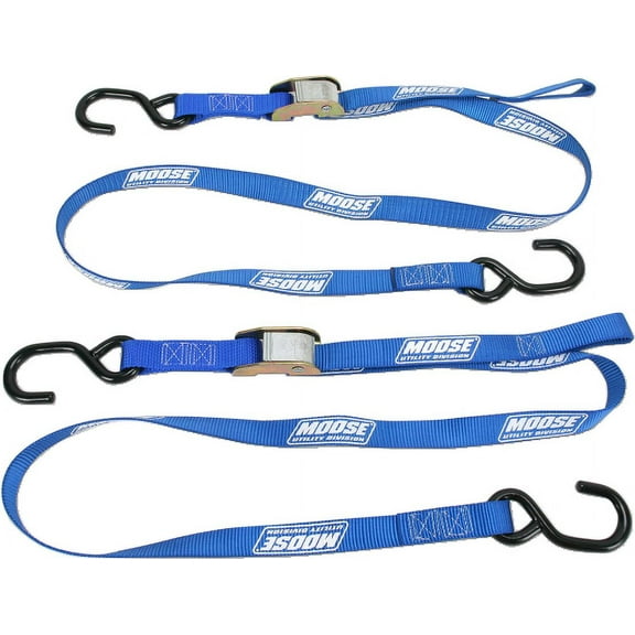 Moose Utility Heavy Duty Tie Downs Blue (3920-0296)