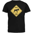 thumbnail image 1 of Moose XING Black Adult T-Shirt - Large, 1 of 1
