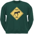 thumbnail image 1 of Moose XING Forest Green Adult Sweatshirt, 1 of 1