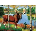 thumbnail image 1 of Cobble Hill - Moose - 35 Piece Tray Puzzle, 1 of 1