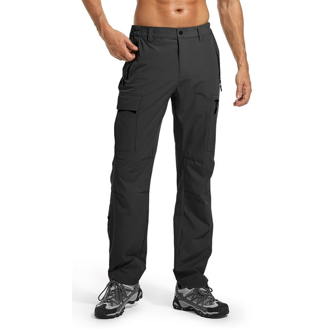 Moosehill Men's Hiking Cargo Pants Lightweight Quick Dry Waterproof