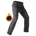thumbnail image 1 of Moosehill Men's Waterproof Snow Ski Pants Fleece Lined Winter Insulated Warm Hiking Pants Grey XL, 1 of 8