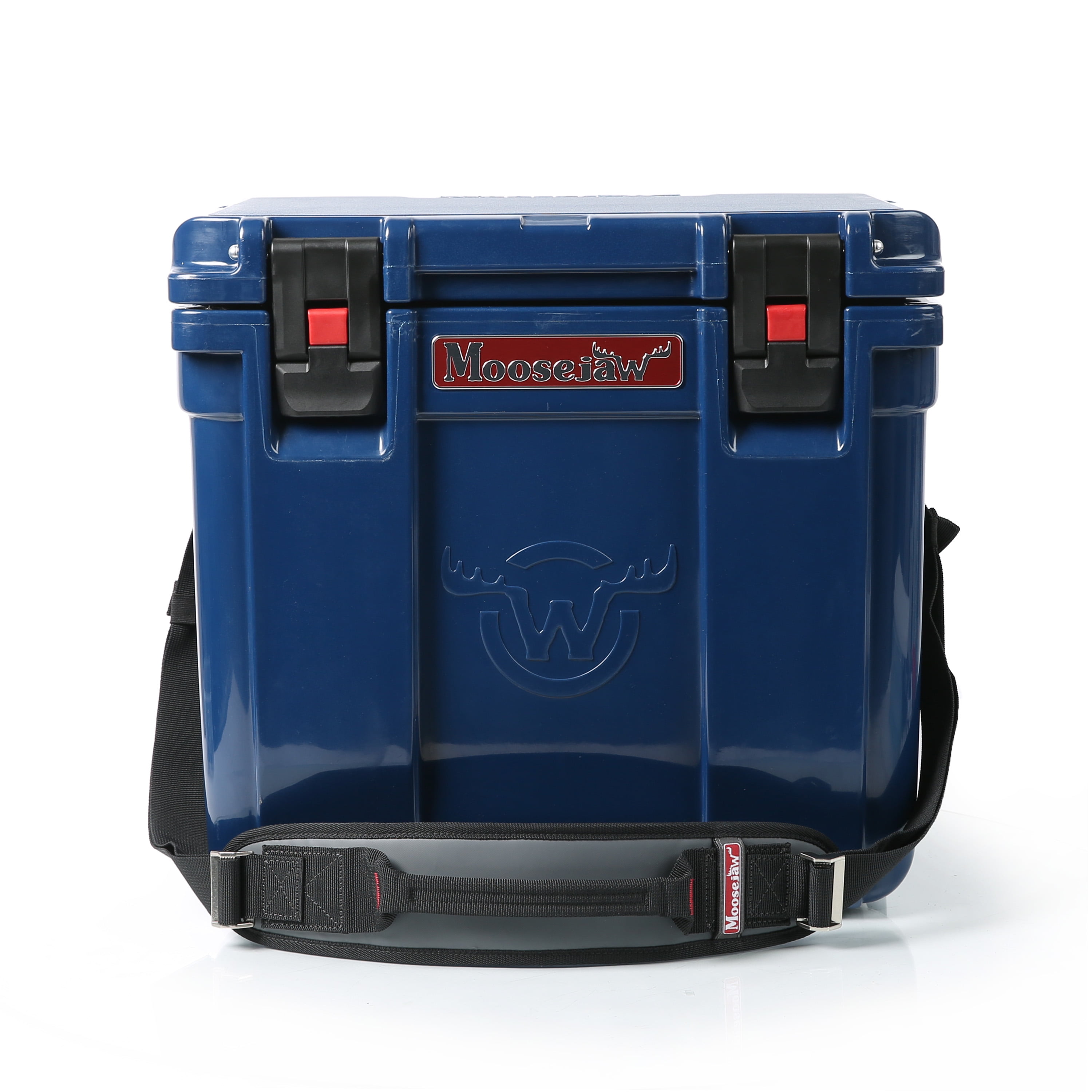 Moosejaw 25 Quart Ice Fort Hard Cooler with Microban, Galactic Blue, HardSided