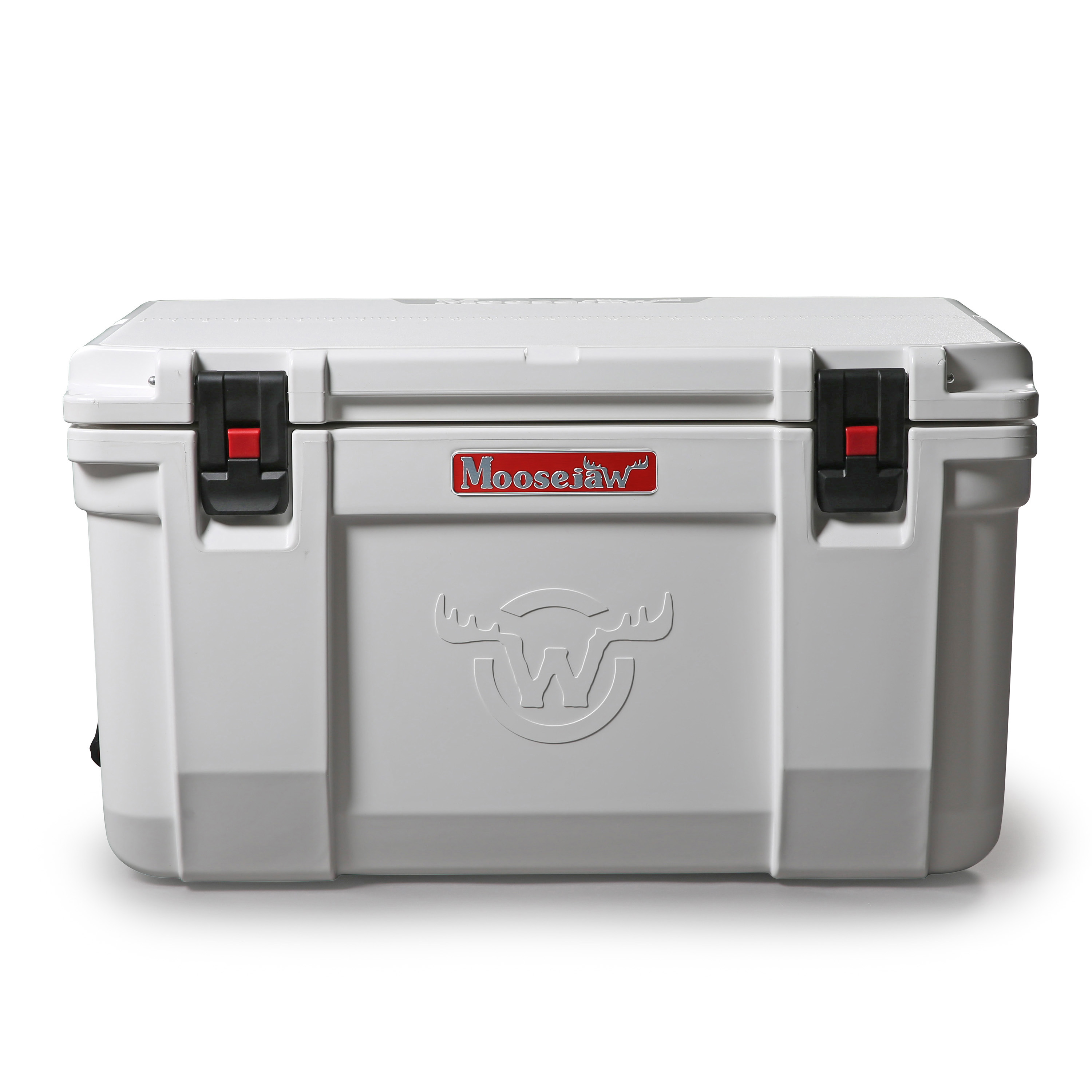 Moosejaw 50 Quart Ice Fort Hard Cooler with Microban, Snow - image 1 of 12