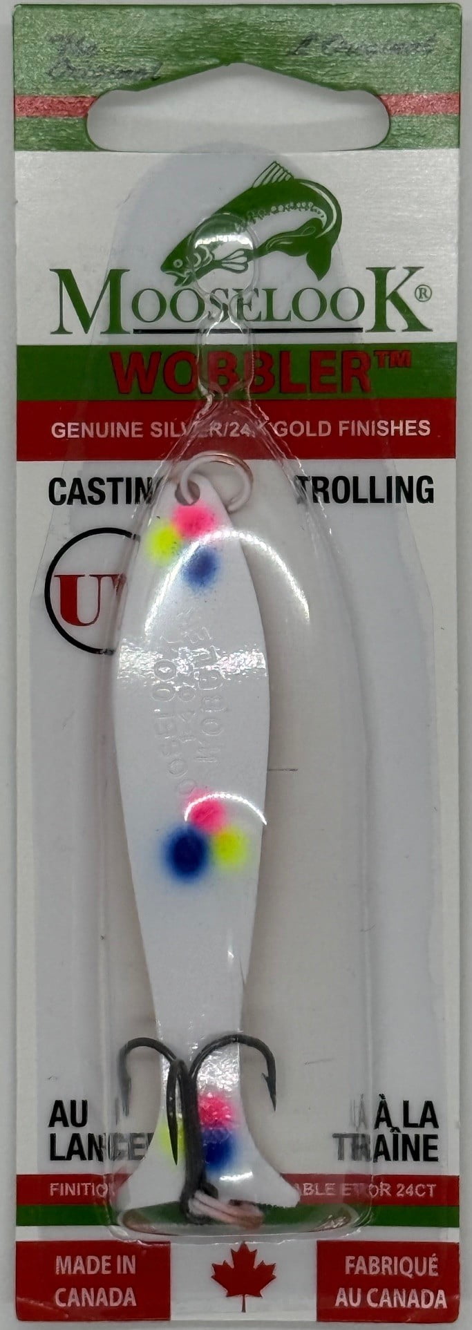 Mooselook Wobbler Medium 3 1/8'' 1/4oz Wonderbread