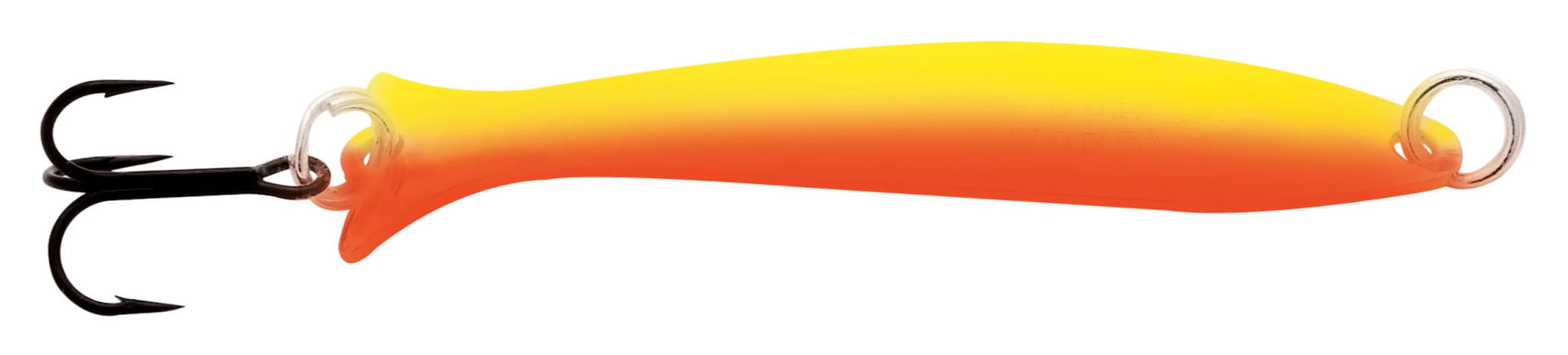Mooselook Junior Wobbler Spoon 2-1/2" 1/6oz Yellow/Orange