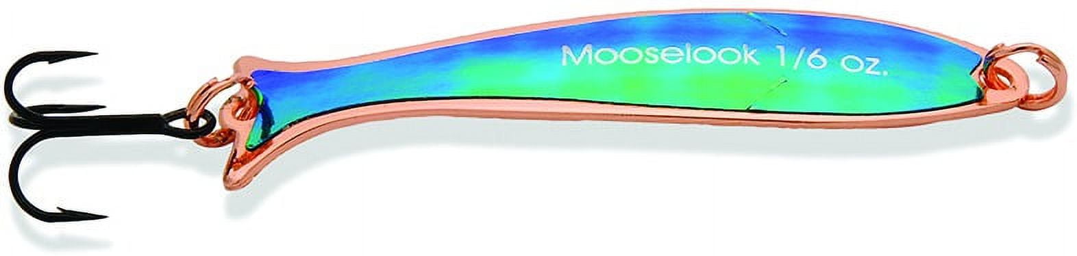 Mooselook Junior Wobbler Spoon 2-1/2" 1/6oz Emerald Shiner