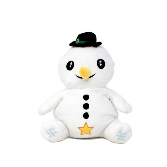 Moosh-Moosh 10-inch Jack the Snowman Starlight Buddy Soft Stuffed Animal Holiday Plushie
