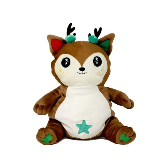 Moosh-Moosh 10-inch Mitzy the Reindeer Starlight Buddy Soft Stuffed Animal Holiday Plushie