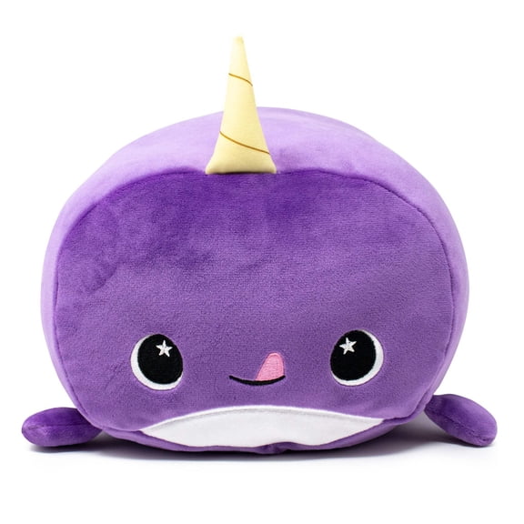 Moosh-Moosh Official 12 inch Bonbon the Narwhal - Kid's Ultra Soft Stuffed Plush Toy