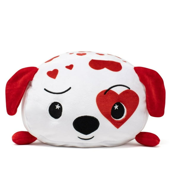 Moosh-Moosh Official 12-inch Ed the Dalmatian Valentine's Day - Kid's Ultra Soft Stuffed Plush Toy