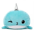thumbnail image 1 of Moosh-Moosh Official 8-inch Hershel the Narwhal Valentine's Day - Kid's Ultra Soft Stuffed Plush Toy, 1 of 5