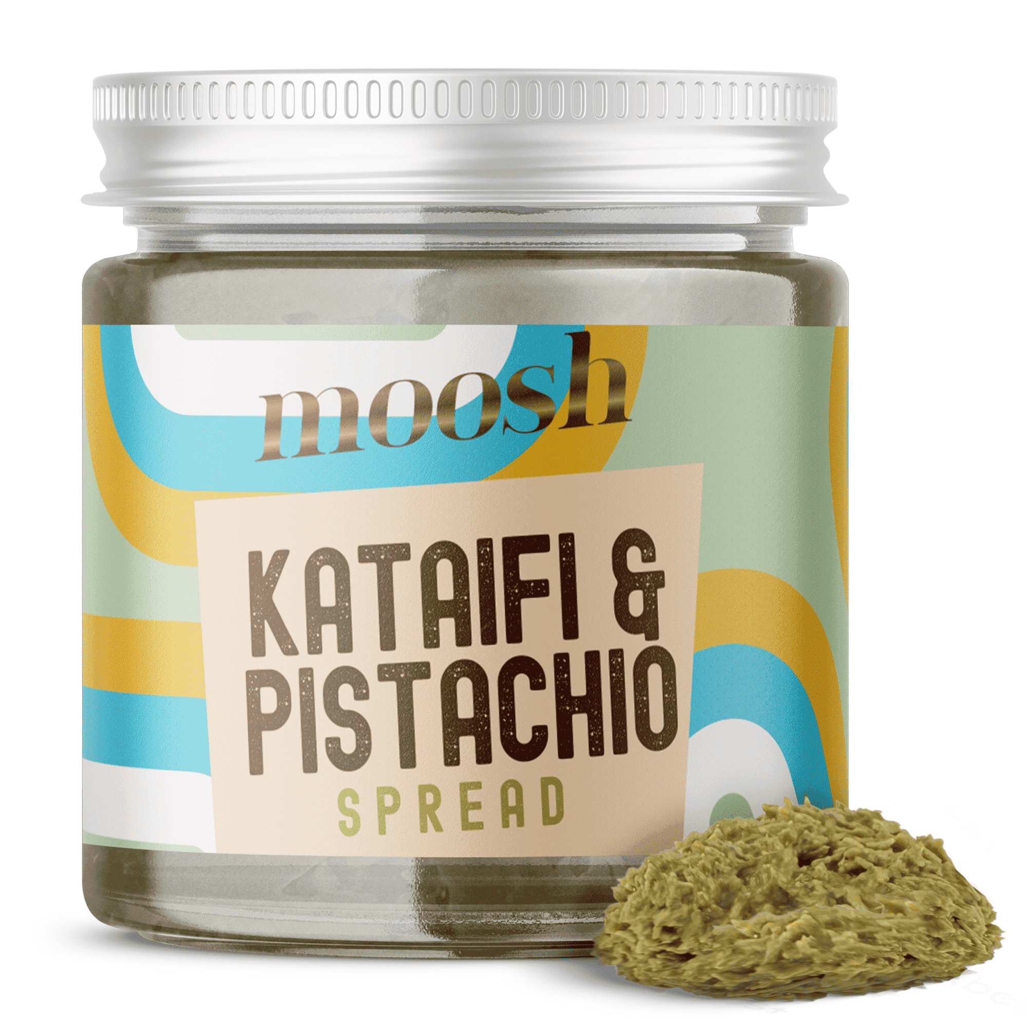 Moosh Dubai Chocolate Bar Filling – Viral Pistachio & Kataifi Spread for Desserts, Toast, and Candy Making (12 oz)