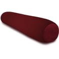thumbnail image 1 of Mooshi Squishy Microbead Body Pillow - Hypoallergenic Bean Bag Pillow - Fun Bubbly Colors - Body Pillow, Maroon, 1 of 5