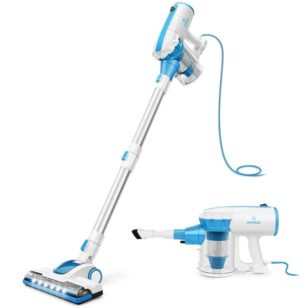 Moosoo 17000PA Strong Suction Corded Vacuum Cleaner, Stick with