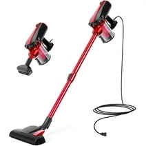 Moosoo 17000PA Strong Suction Stick Vacuum, 23Ft Cord Vacuum For hard floor