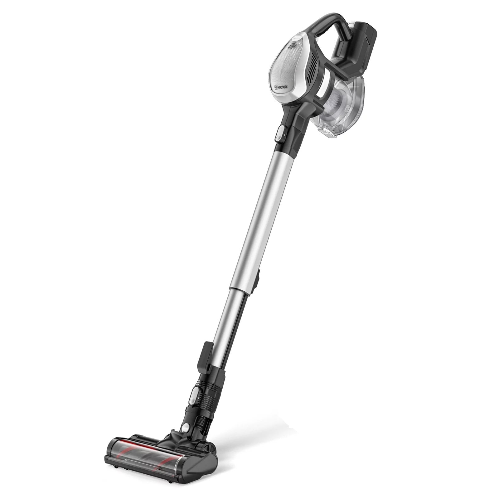 Moosoo Cordless Vacuum 4 in 1 Lightweight Stick Vacuum for Hardwood