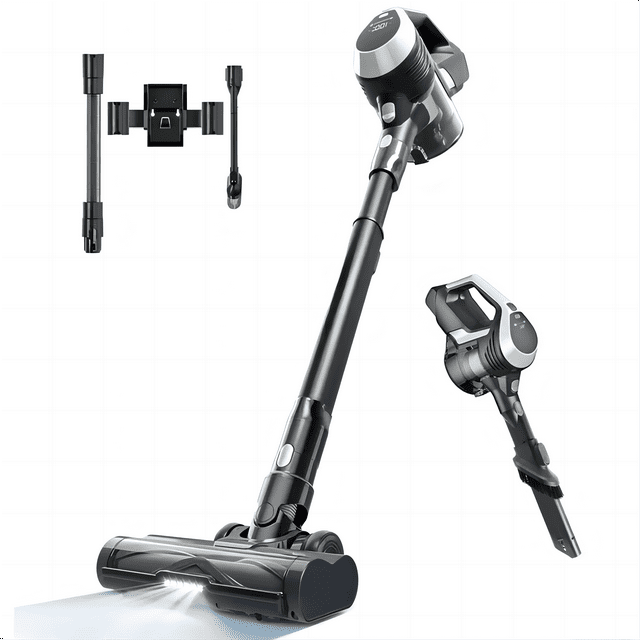 Moosoo Cordless Vacuum Cleaner 4in1 Stick Vacuum Handheld Vacuums for