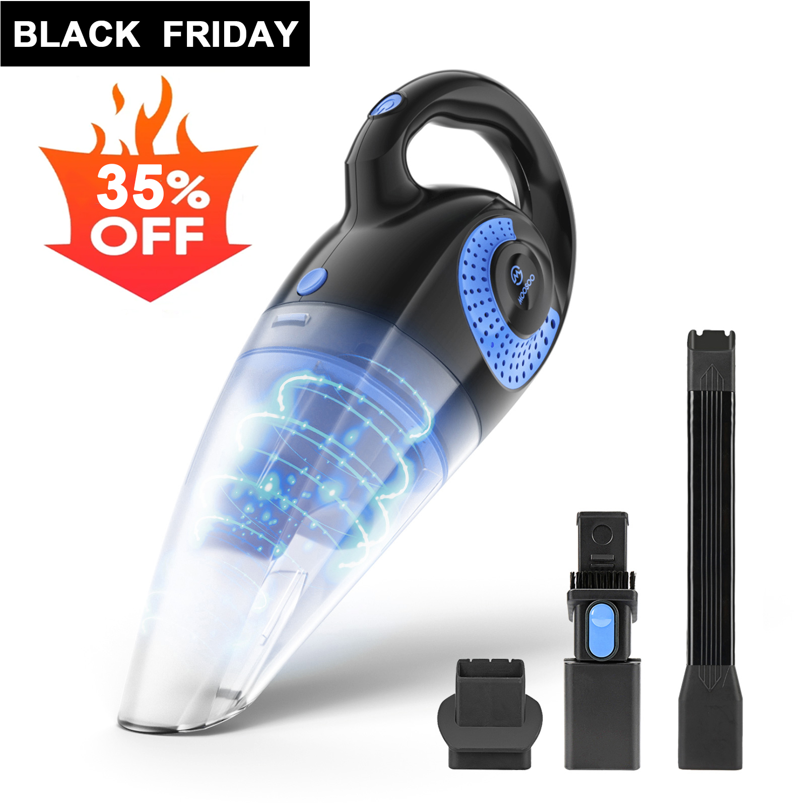 Luxtrada Car Handheld Vacuum Cleaner Hand Vacuum Cordless Pet Hair