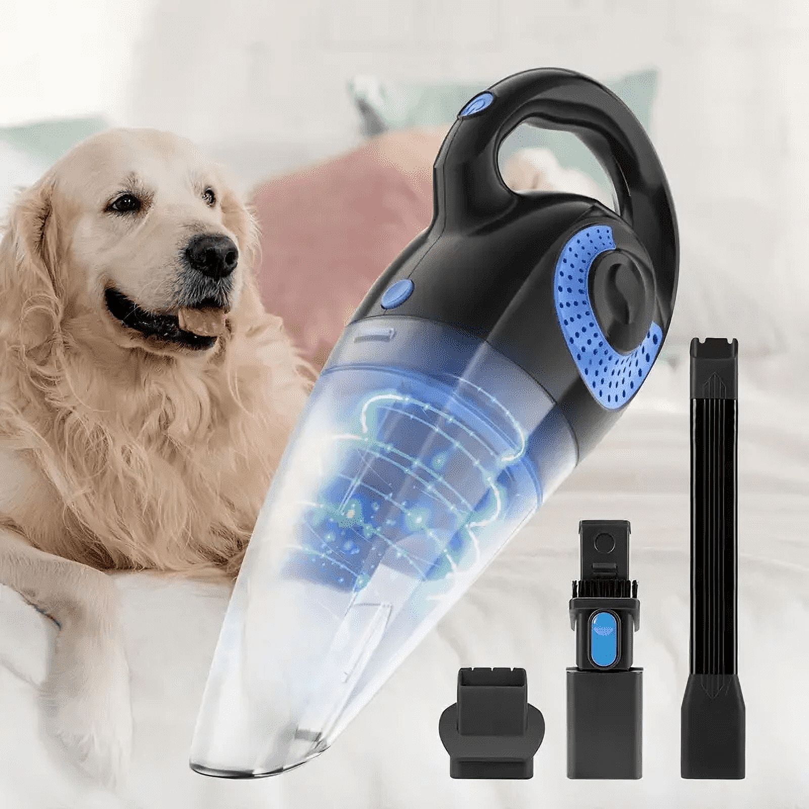 Free Shipping Moosoo Handheld Vacuum Cleaner Cordless Pet Vacuum Powerful Suction Wet Dry Vacuum for Car Walmart