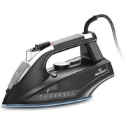 Moosoo Steam Iron 1800W Dry Iron Lightweight Anti-drip Iron with Auto-Off, ST1800