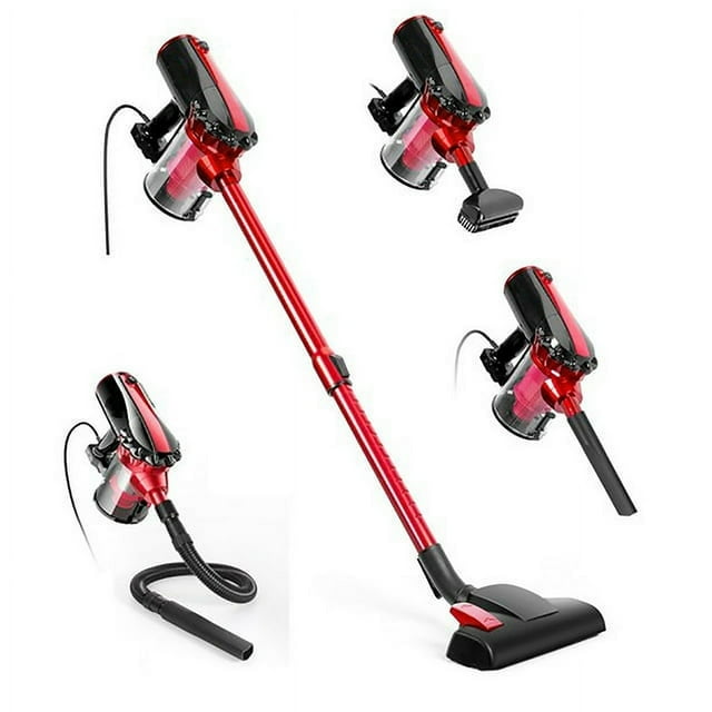 Moosoo Stick Vacuum Cleaner, 17KPA strong suction Lightweight Corded