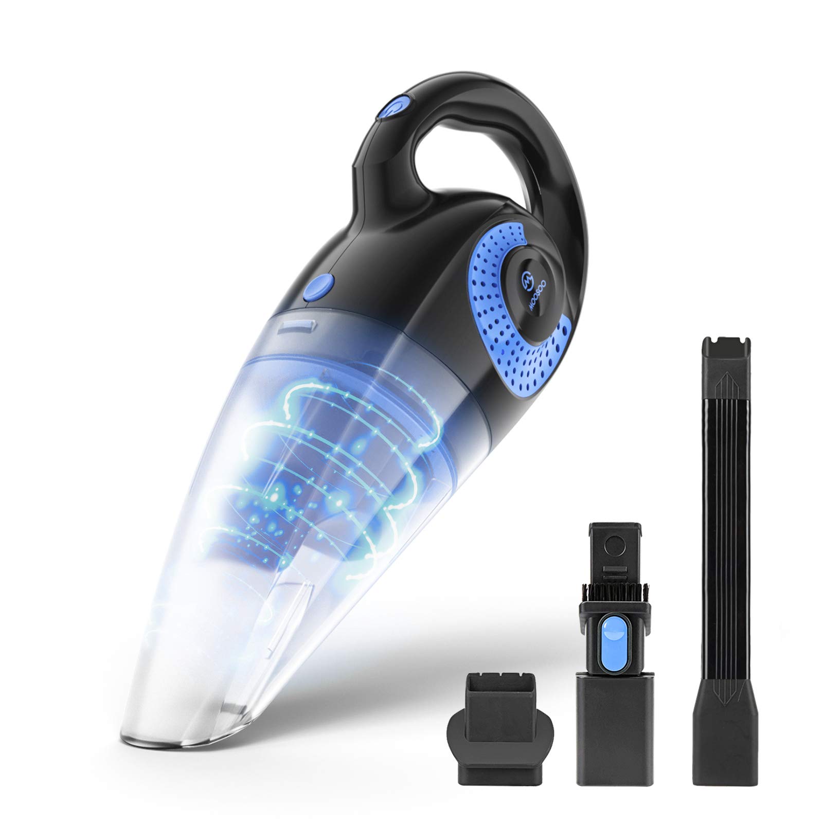 Moosoo Strong Suction handheld Vacuum Cleaner, Cordless Hand Vacuum, Rechargeable Handy Vac for Car & Pet Hair - image 1 of 7