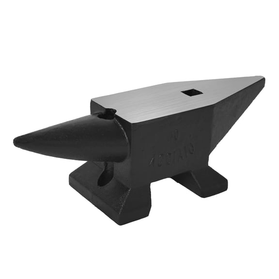 Mootloxy 22lbs Cast Steel Anvil for Blacksmithing, High-Hardness Rugged Surface Blacksmith Tools for Bending, Shaping and Forging