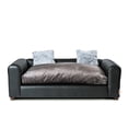 thumbnail image 1 of Moots Premium Leatherette Pets Sofa Charcoal, Large, 1 of 9