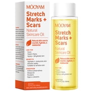 Mooyam Skincare Body Oil for Scars and Stretch Marks, Serum Hydrates Skin, 5.07 fl oz