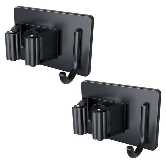 Mop and Broom Holder Wall Mount Broom Hanger Mop Organizer Heavy Duty Garden Tool Organizer Rack Mop Clip Wall Hanging Bathroom Stainless Steel Fixed Hanging Rack Hook 2ml Clearance