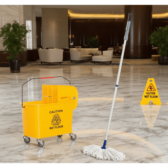 Mop Bucket with Wringer Compact Mop Bucket