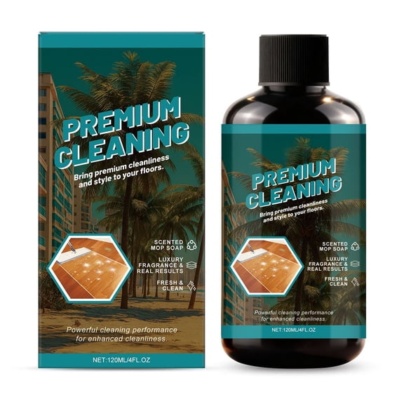Mop Cleaner Soap, Long Lasting Luxury Floor Cleaner for Hardwood, Tile, Laminate & Stone, Low Suds No Residue formula, for All Mop Types A