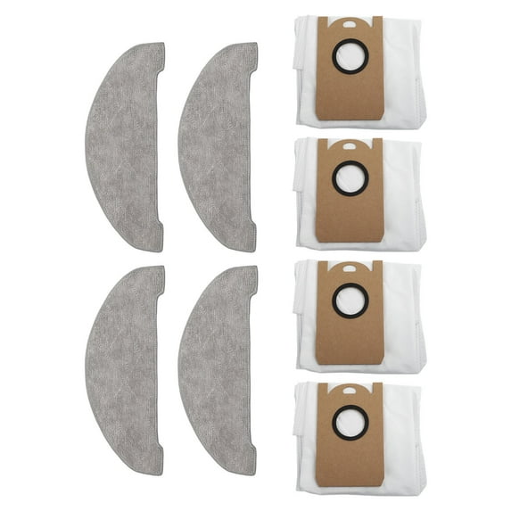 Mop Cloth Dust Bags Kit For Vexilar W11/W7 Robot Vacuum Cleaner Accessory