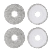 Mop Cloth Kit For Cecotec For Conga 9590/9990/10090 Spin-Revolution Ultra Power Sweeping Machine Accessories Cloth Cleaning Pad