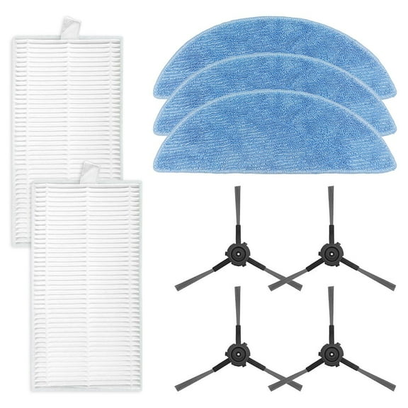 Mop Cloths Filter Side Brush Kit For Ecovacs Y1 Pro Robot Vacuum Cleaner Spare Part Replacement Accessories