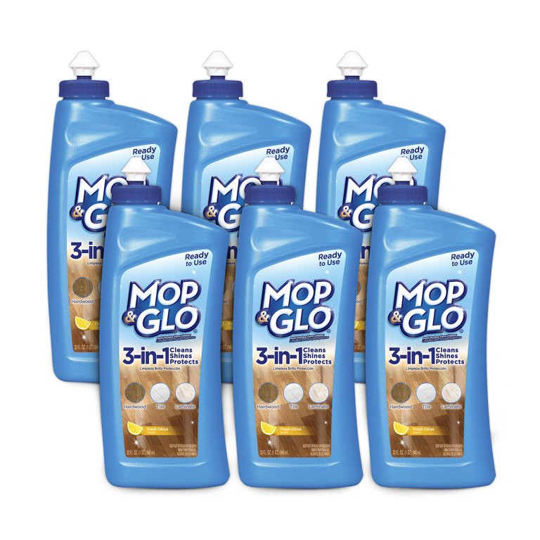 Mop & Glo Multi-Surface Floor Cleaner, 32 fl oz Pack of 6