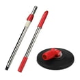 thumbnail image 1 of Mop Handle under $5! Xqxayjr Mop Handle Replacement for Floor Cleaning, 360-Degree Rotating Mop Pole without Pedal, Stainless Steel Mop Stick with Locking System, Universal Mop Handle for Buckets, 1 of 3
