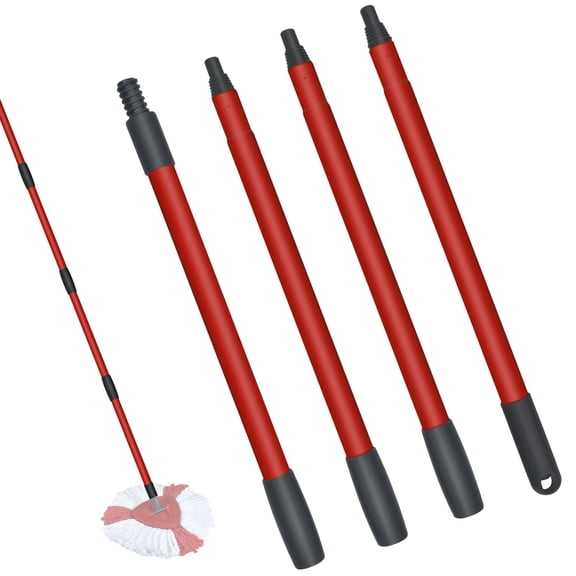 GFRED Mop Handle Replacement for O-Cedar Mop System, 30" to 58" Adjustable Length Mop Stick