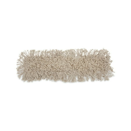 Boardwalk Mop Head, Dust, Cotton, 24 x 3, White