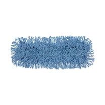 Boardwalk Mop Head, Dust, Looped-End, Cotton/Synthetic Fibers, 24 x 5, Blue