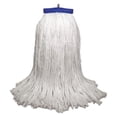 thumbnail image 1 of Boardwalk Economical Lie-Flat Rayon Fiber Mop Heads, 12 count -BWK732R, 1 of 9