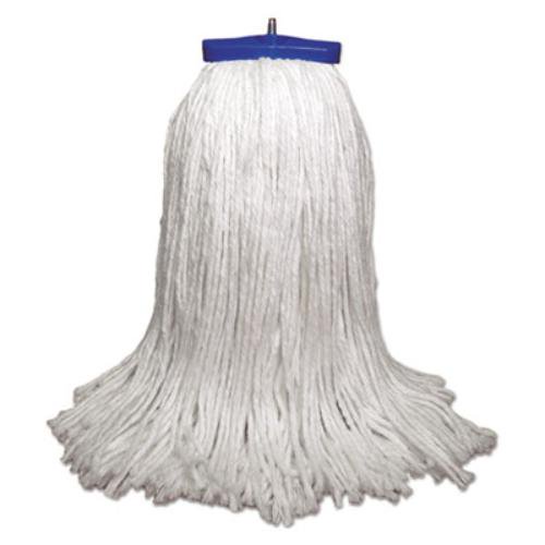 Boardwalk Economical Lie-Flat Rayon Fiber Mop Heads, 12 count -BWK732R