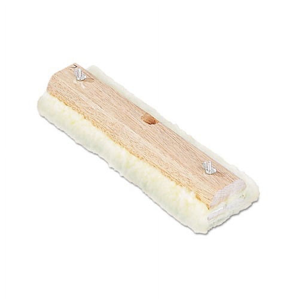 Mop Head Finish Applicator Finish Applicator, Lambswool, 14Inch, White