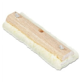 Mop Head, Finish Applicator, Lambswool, 14-Inch, White Mop Head, Finish Applicator, Lambswool, 14-Inch, White