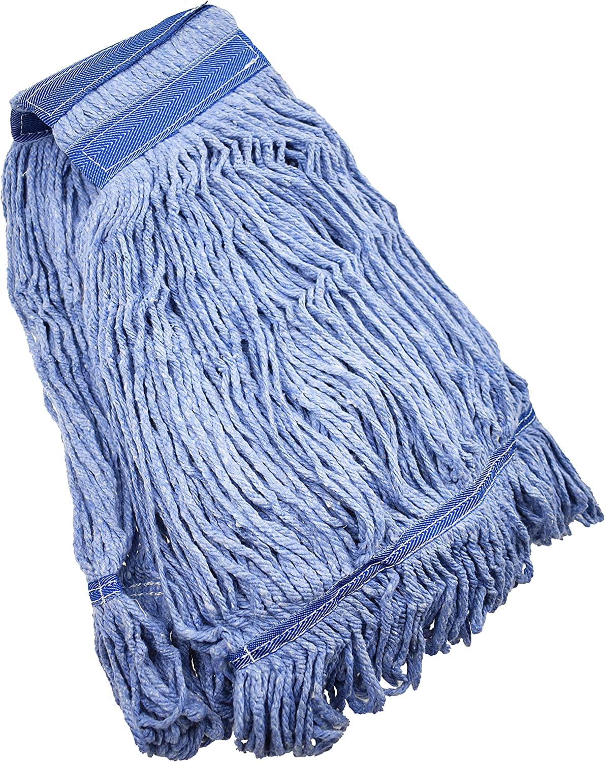 Mop Head Replacement Commercial Heavy Duty String Blue Wet Mop Heads ...